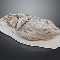Unique Stone Wood Art Piece With Natural Form And Detailed Texture For Interior Decor