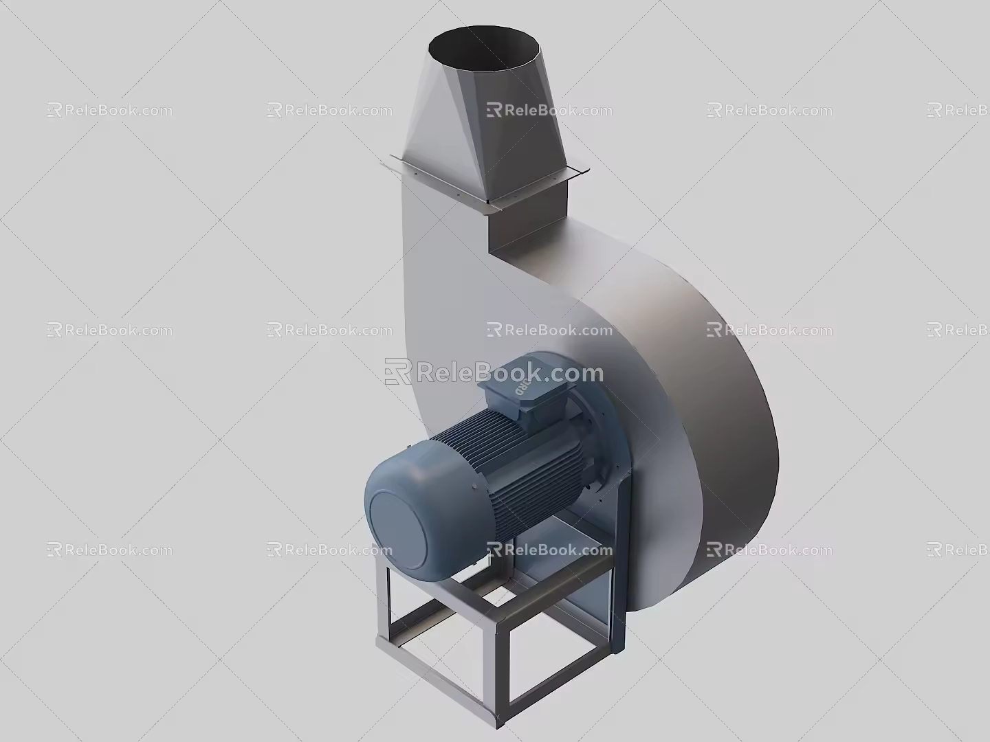 Centrifugal fan 3d model