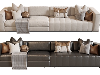 Modern Combination Sofa 3d model