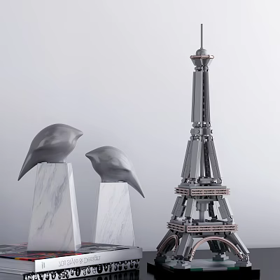 modern ornaments ornaments iron tower 3d model modern ornaments ornaments iron tower 3d model