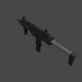 Weapon submachine gun 3d model