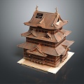 Chinese Ancient Architecture Ancient Architecture Oriental Architecture 3d model