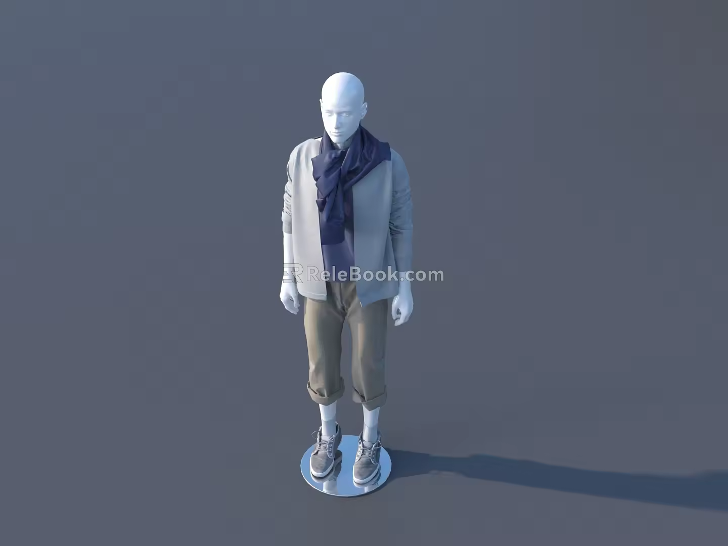 Modern Model Clothing Model 3d model