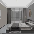 Modern Minimalist Living Dining Room With Comfortable Sofas Warm Ambient Lighting And Exquisite Home Decoration