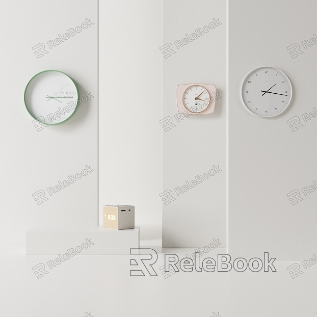 Nordic Clock Wall Clock model