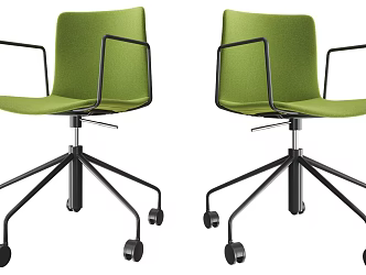 Office Chair Computer Chair Backrest Chair Lifting Chair Armchair Leisure Chair Backrest Chair Stainless Steel Chair 3d model