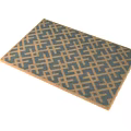 Square Rug With Geometric 3D Cube Pattern In Gray Tones For Modern Home Decor 3d model