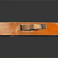Orange Wooden Plane Old Fashioned Vintage Carpentry Hand Tool Classic Design