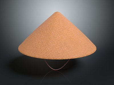 Modern hat conical hat Asian hat conical hat model