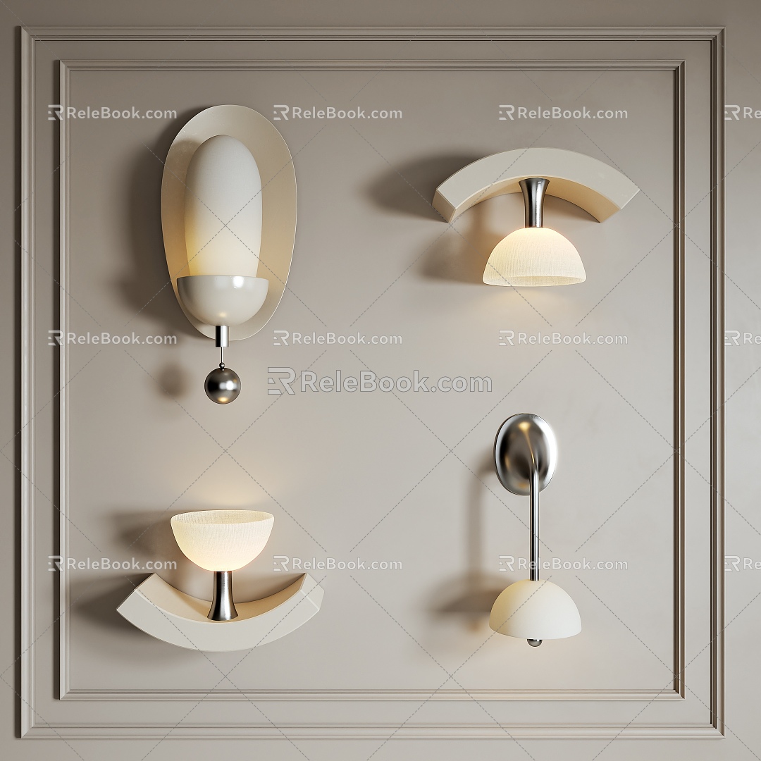 Wall lamp, decorative lamp model