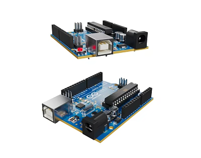 modern circuit board 3d model modern circuit board 3d model