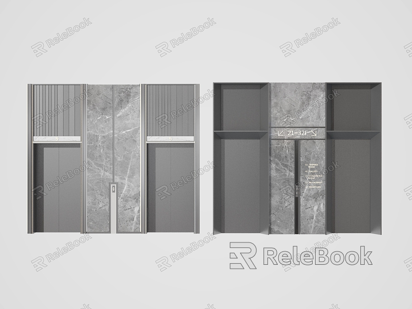 modern elevator door elevator model