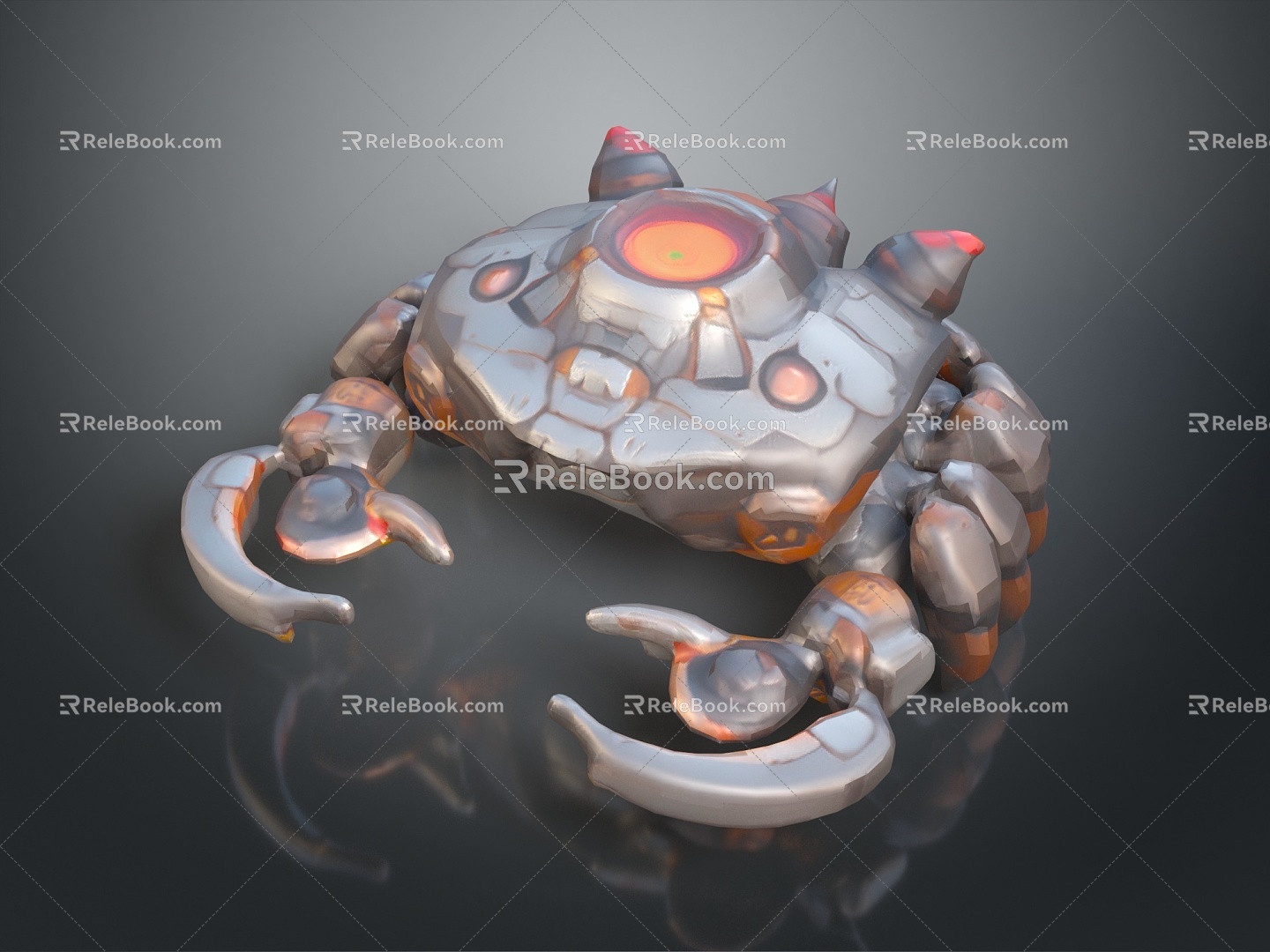 Mech tank mech insect mech spider crab machine crab mechanical crab mech crab 3d model