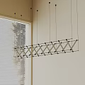 Modern chandelier 3d model