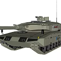 tank armored vehicle infantry fighting vehicle 3d model