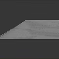 Two Triangular Wooden Texture Decorative Pieces With Layered Design For Interior