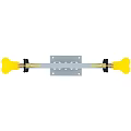 Yellow Seahorse Shaped Seesaw Play Equipment With Spring Base For Kids