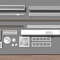 Various Types of Air Conditioner Vents With Different Designs and Styles