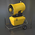 Snowmaker Sprinkler Sprayer Fan Snowmaker Simple Model Snowmaker Low Model Low Face Number Snowmaker Game Snowmaker Simple Model Sprinkler 3d model
