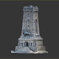 Temple Tower Stone Takatong Tower Pyramid Mayan Pyramid Mayan Stone Tower Totem Tribal Totem 3d model