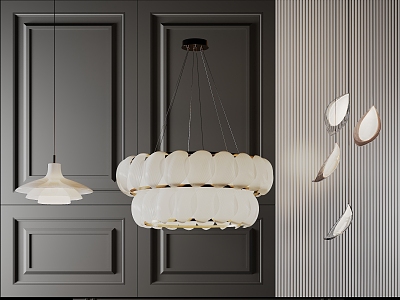 chandelier crystal chandelier shaped lamp 3d model