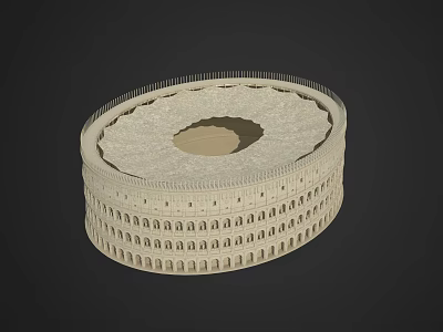 European Colosseum Roman Colosseum 3d model