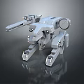 Mech Warrior Mech Soldier Machine Battlearm Mechanical Battlearm Machine Fighter Robot 3d model