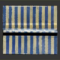 Blue And White Striped Upholstered Bench Modern Furniture Design For Interior