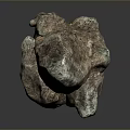 Rock Block Rock Block Rock Specimen Boulder Big Stone Block Rock Stratum Rock Stratum Rock Stratum Rock 3d model
