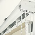 Beige Venetian Blinds For Home Window Covering With Adjustable Slats And Installation Details