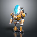 Industrial robot, unicycle robot, two-wheeled robot, robot, robotic assistant, small robot, robot butler, machine butler, character