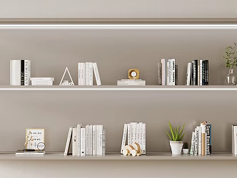 Modern Books 3d model