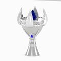 Modern Trophy Esports Competition Trophy 3d model