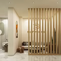 Elegant Modern Beauty Salon Interior With Treatment Beds Glass Doors And Green Plants