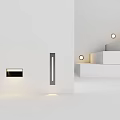Modern Minimalist Interior Design With White Walls Stairs And Recessed Lighting