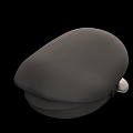 Officer Hat Troop Hat World War II Army Hat 3d model