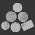 Household Metal Storage Cans With Various Shapes And Lids For Daily Use