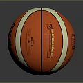Orange And White Wilson Basketball With Classic Design For Daily Sports Activities