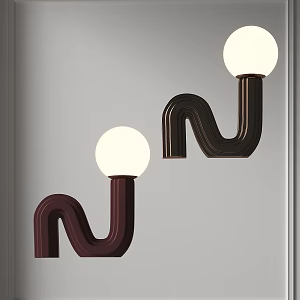 Modern Table Lamp Special-shaped Metal Table Lamp Floor Table Lamps 3d model