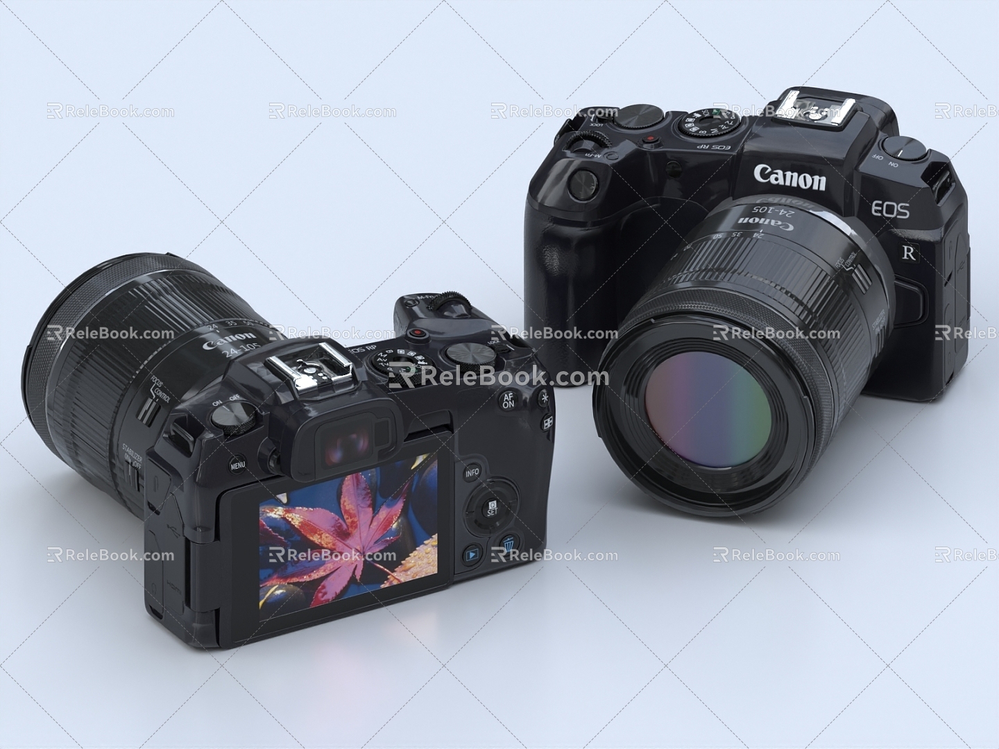 camera camera slr camera canon camcorder 3d model