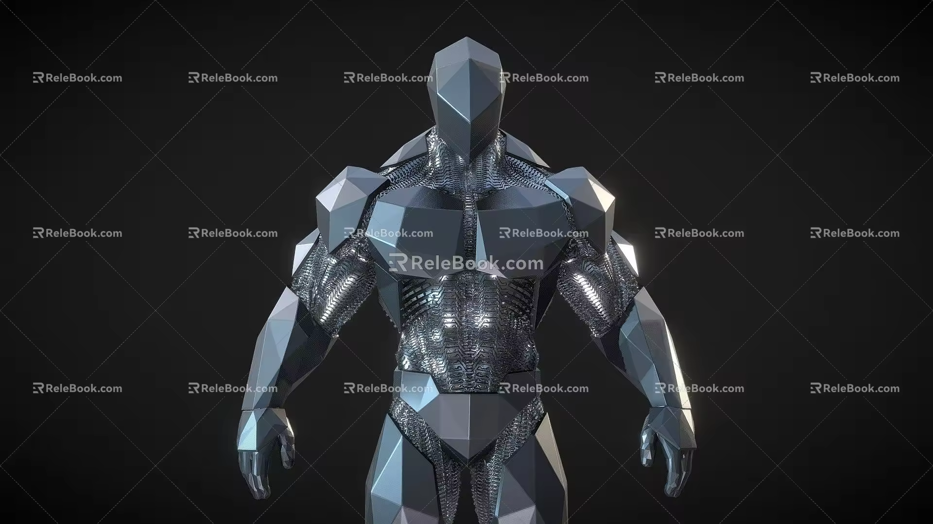 Cyborg 3d model