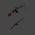 RPD Light Machine Gun 3d model