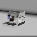Desktop Commercial Equipment With White Black Design LCD Display And Control Panel