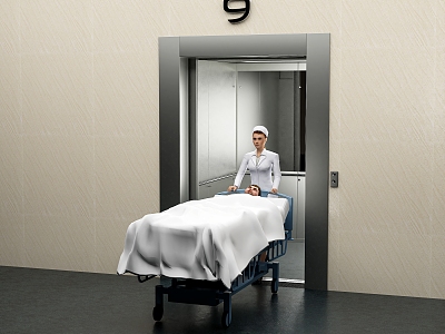 Elevator Patient Nurse model