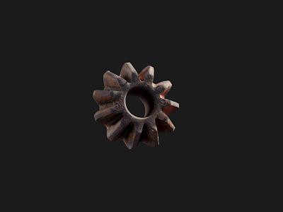 industrial LOFT gear machine parts gear model