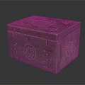 Intricate Handcrafted Wooden Storage Box With Carved Patterns For Decorative Home Storage
