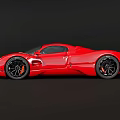 Pagani Super Run Utopia 3d model