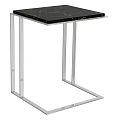 Modern Side Tables With Metal Frames And Black Marble Tops In Gold Silver Black Colors