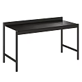 Modern Black Dressing Table With Flip Up Mirror And Storage Drawer Design 3d model