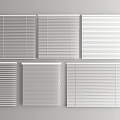 Modern venetian blinds 3d model